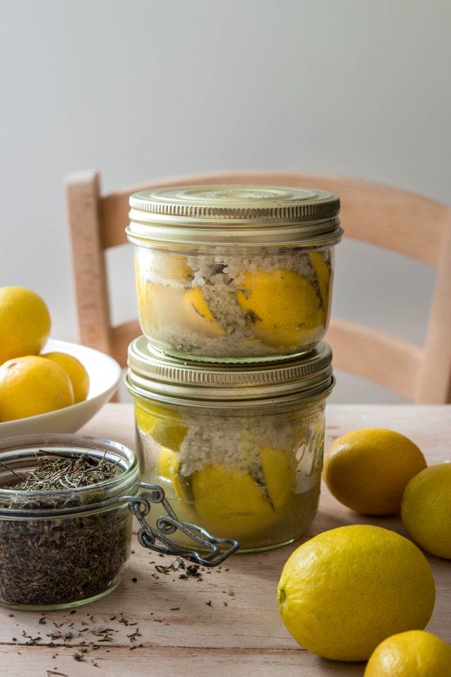Réaliser des citrons confits en saumure maison - DIY FOOD photography