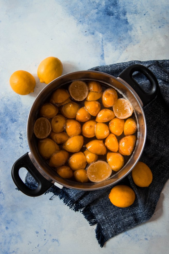 Recette de gelée au citron et citrons confits au sucre - lemon marmelade photography