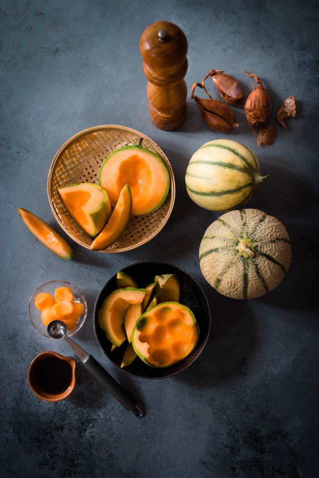 Confit d'épluchures de melon anti-gaspi et zéro-déchet - melon jam photography